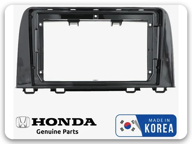 Black fit frame, supplier photo, for the 2017–2022 Honda CR-V
