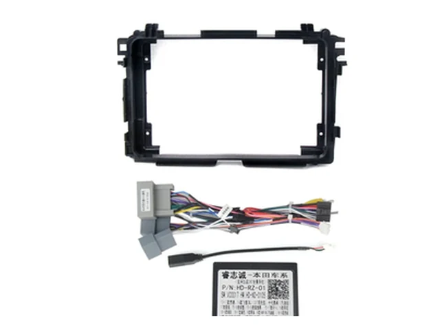 Black fit frame, supplier photo, for the 2022 Honda Vezel Play