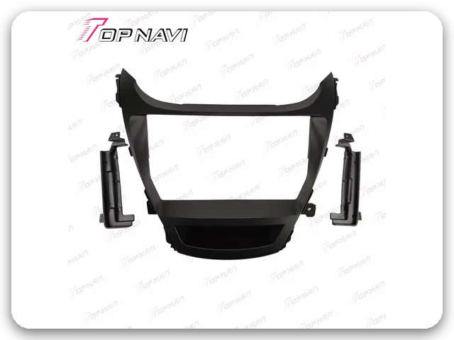 Black 9-inch fit frame, supplier photo, for the 2014 Hyundai Elantra