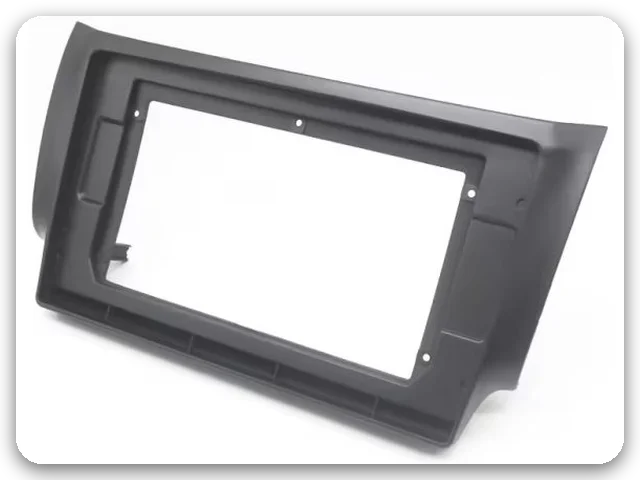 Black 10-inch fit frame, supplier photo, for the 2014 Nissan Sylphy