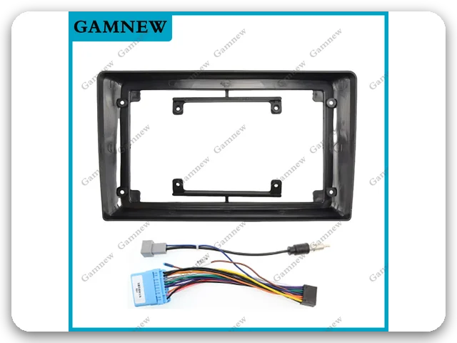 Black 9-inch fit frame, supplier photo, for the 2017 Suzuki Grand Vitara