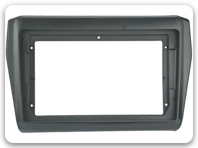 Black 9-inch fit frame, supplier photo, for the 2018 Suzuki Swift
