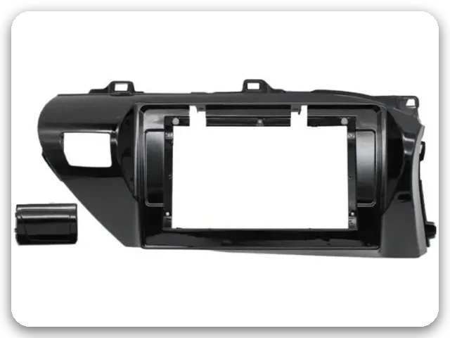 Right-hand drive 10-inch fit frame, supplier photo, for the 2017 Toyota Hilux