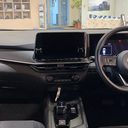 Dashboard of a 2022 Nissan Note, where the 10" fit frame goes