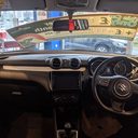 Dashboard of a 2018 Suzuki Swift, where the 9" fit frame goes
