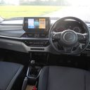 Dashboard of a 2024 Suzuki Swift, where the 9" fit frame goes