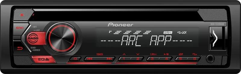 Pioneer DEH-S1200UB single-din cd car radio