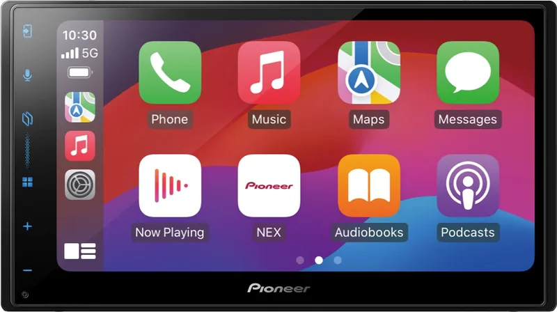 Pioneer DMH-W3000NEX floating 1-din car radio