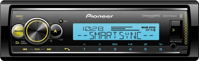 Pioneer MVH-MS512BS marine car radio