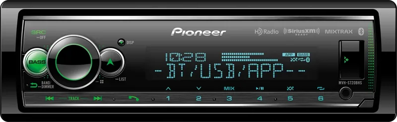 Pioneer MVH-S720BHS single-din car radio